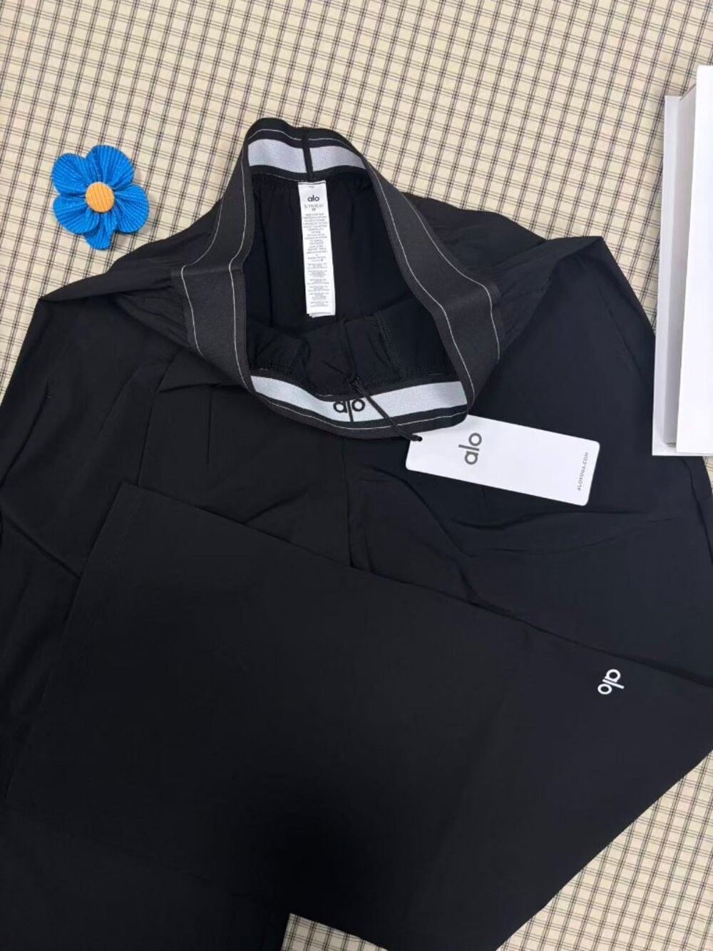 🎃Alo Yoga Suit Up Trouser Black (Regular 30" Inseam)✨Loose-fitting trousers - Picture 3 of 12